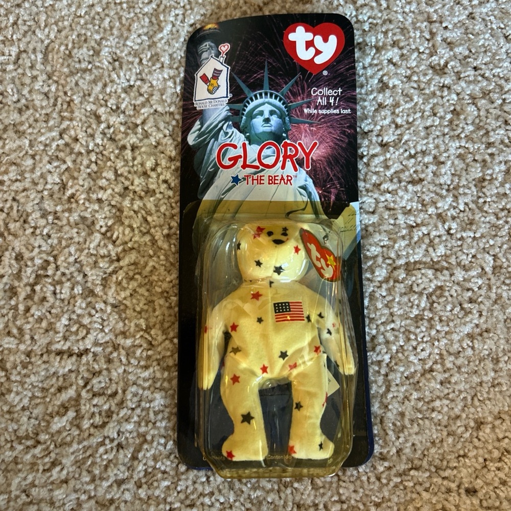 Ty beanie baby Glory the Bear Collectible (McDonald’s)
